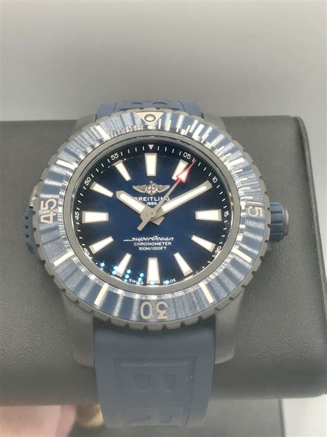 breitling superocean 48 titanium|Breitling Superocean 36 blue.